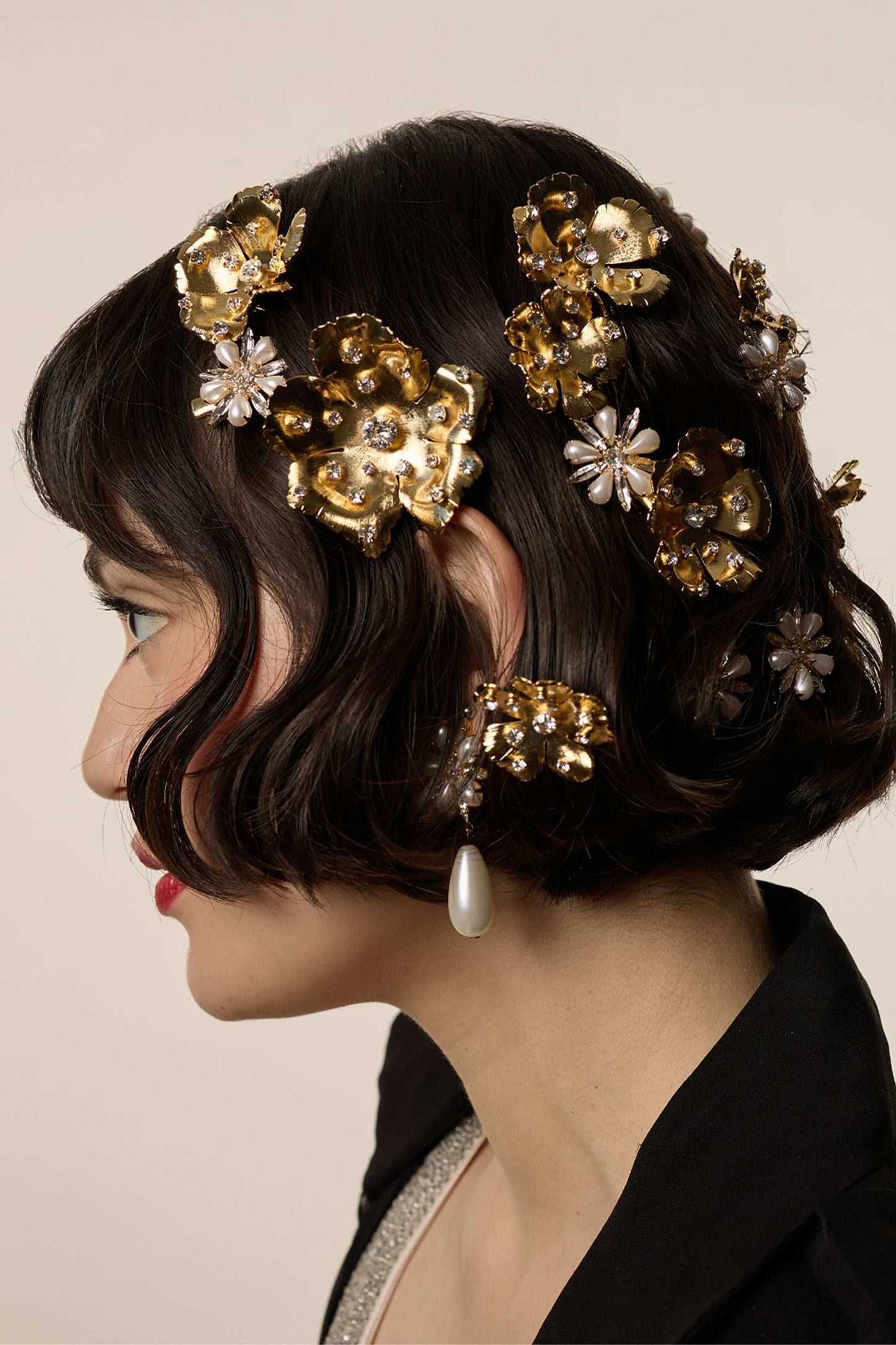 Annie Pearl and Crystal Clip