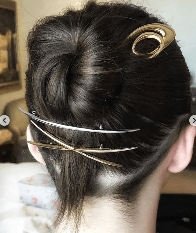 A x L Metallic O Pin-French Pin