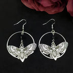 Halo Moth Earrings  GEMMACHIC