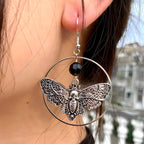 Halo Moth Earrings  GEMMACHIC