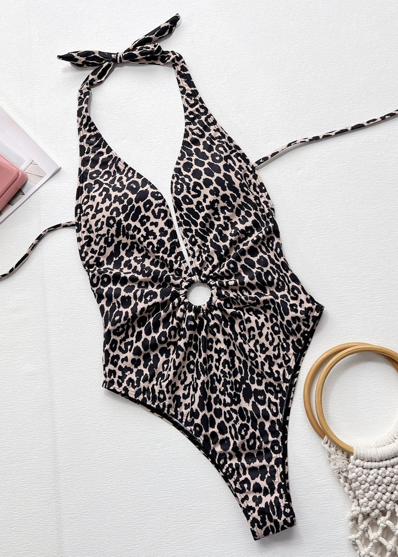 Fierce Charm Halter One-Piece  GEMMACHIC