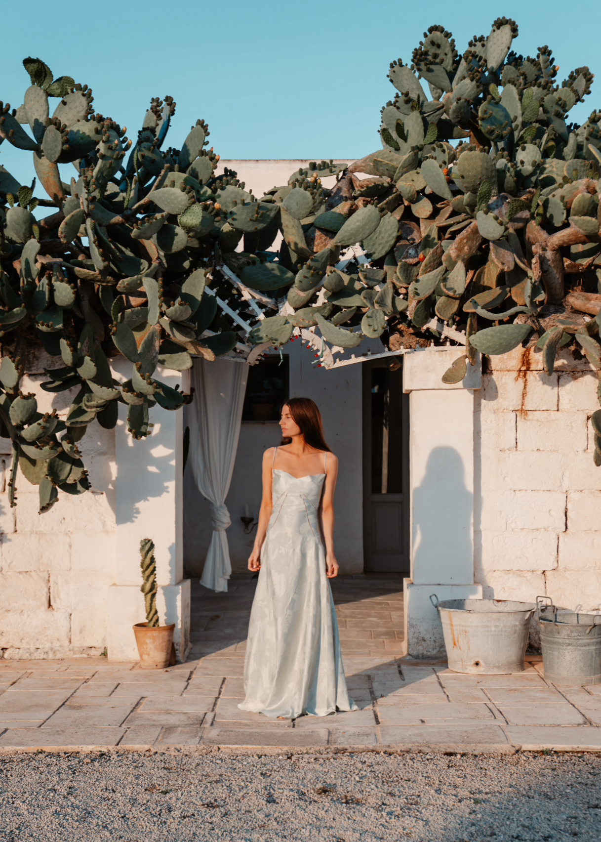 Mallorca Dress - Pistachio  GEMMACHIC