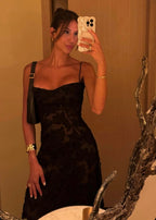 Mallorca Dress - Black  GEMMACHIC