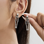 Hanging Skeleton Earrings  GEMMACHIC