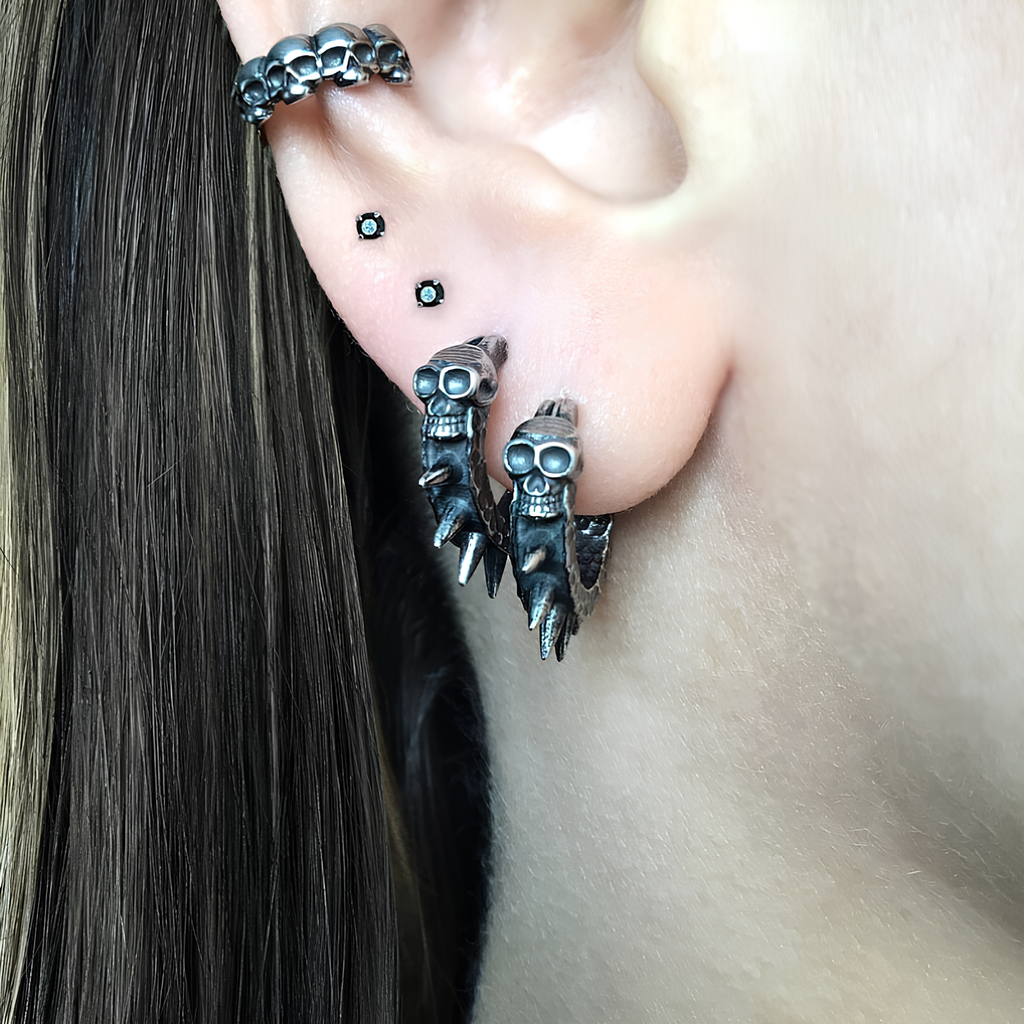 Crypt Keeper Earrings  GEMMACHIC