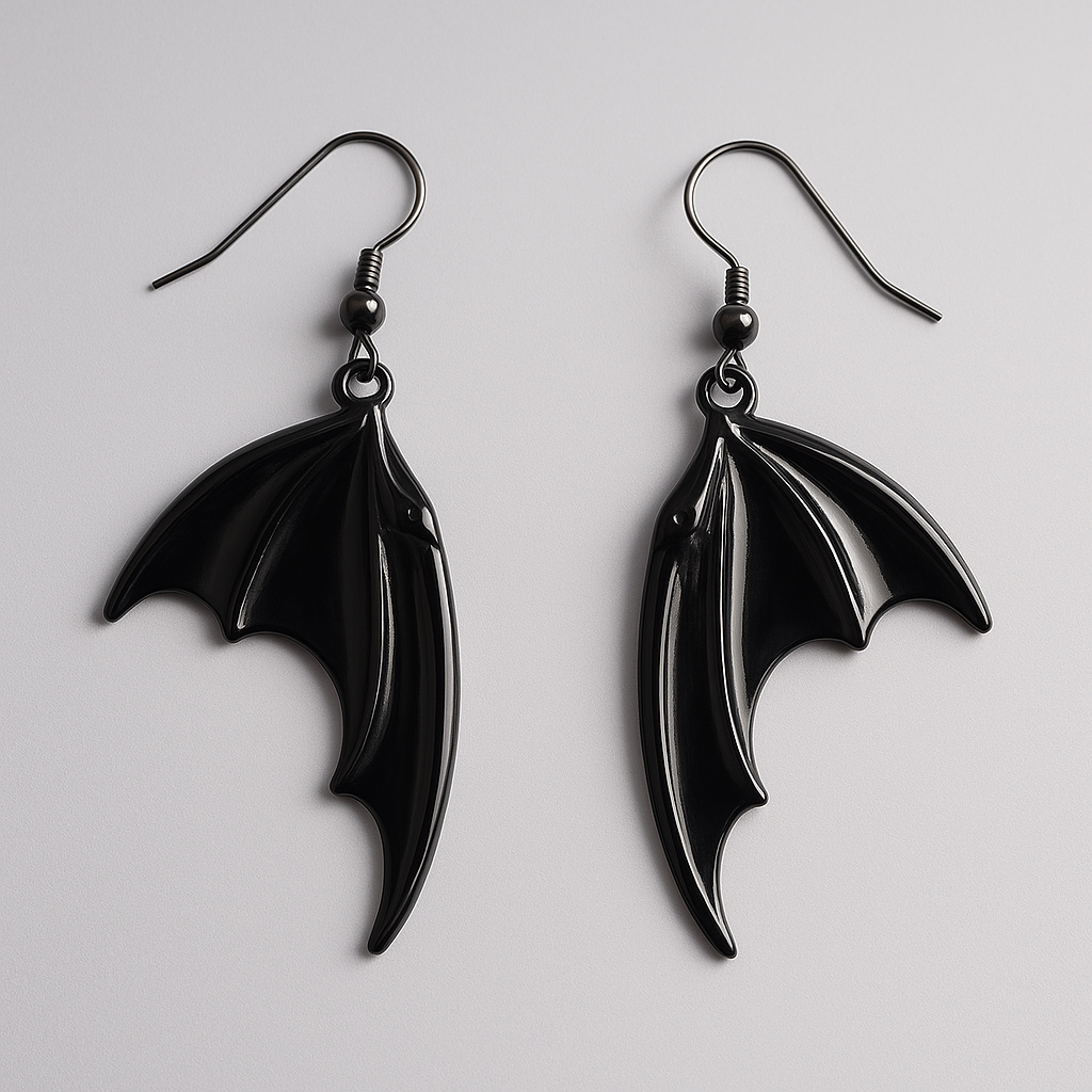 Bat Wing Earrings  GEMMACHIC