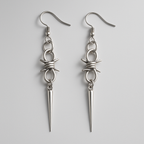 Barbspike Earrings  GEMMACHIC