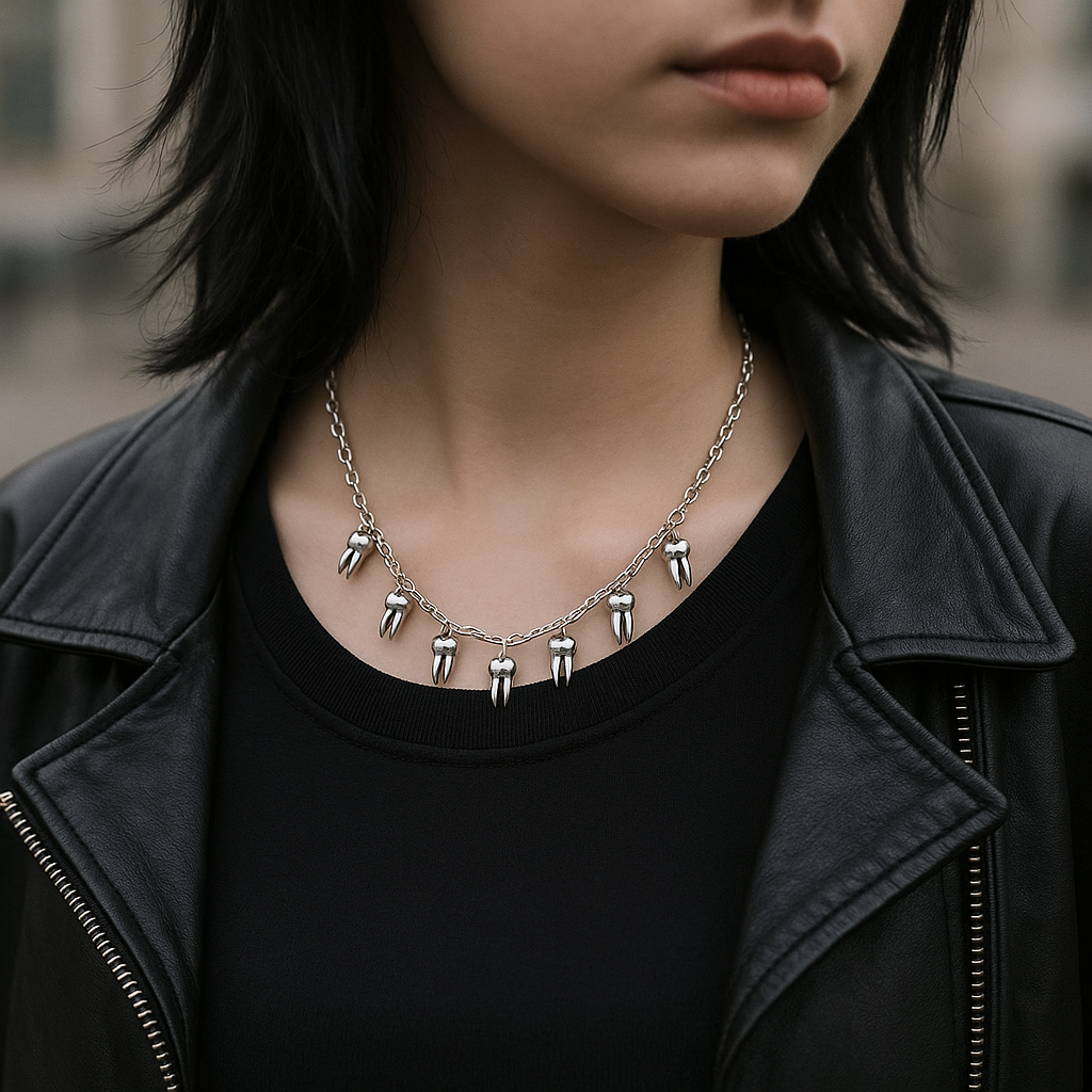 Tooth Necklace  GEMMACHIC