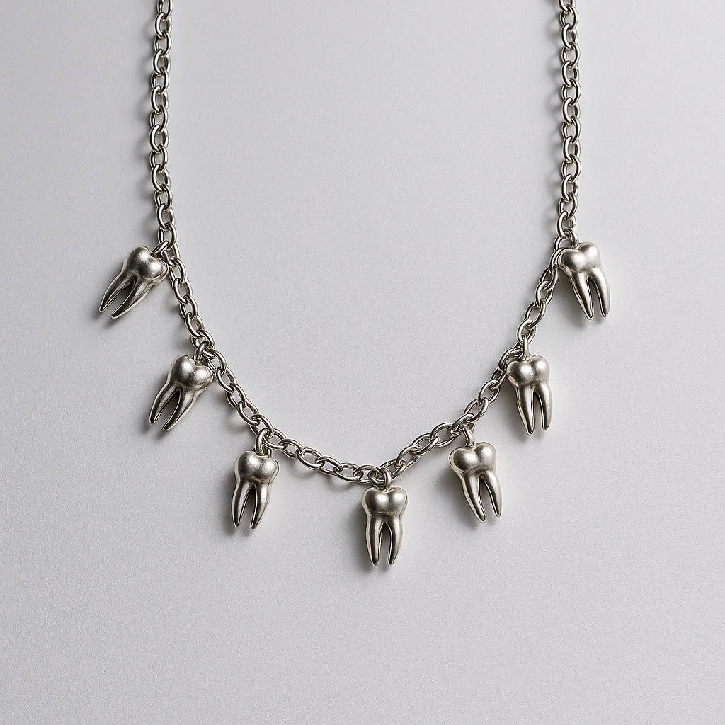Tooth Necklace  GEMMACHIC