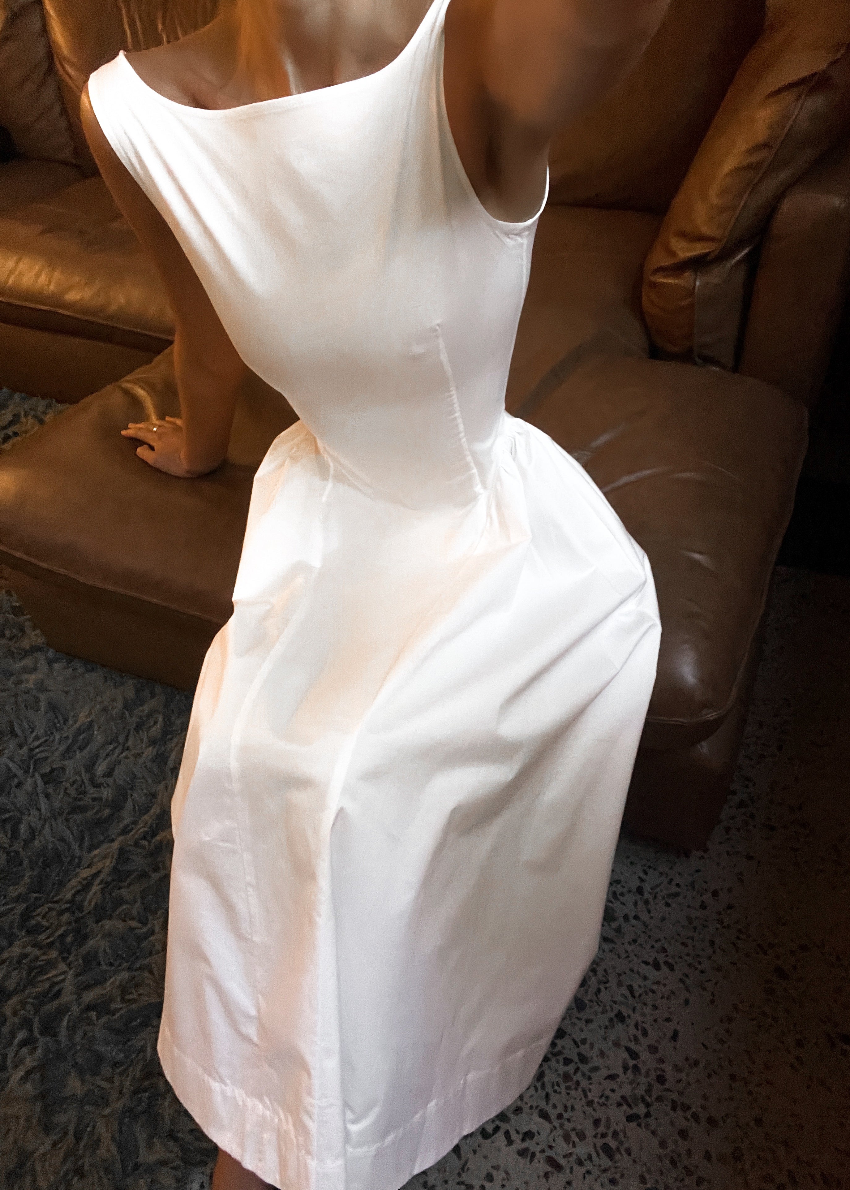 Jacqueline Dress - White  GEMMACHIC