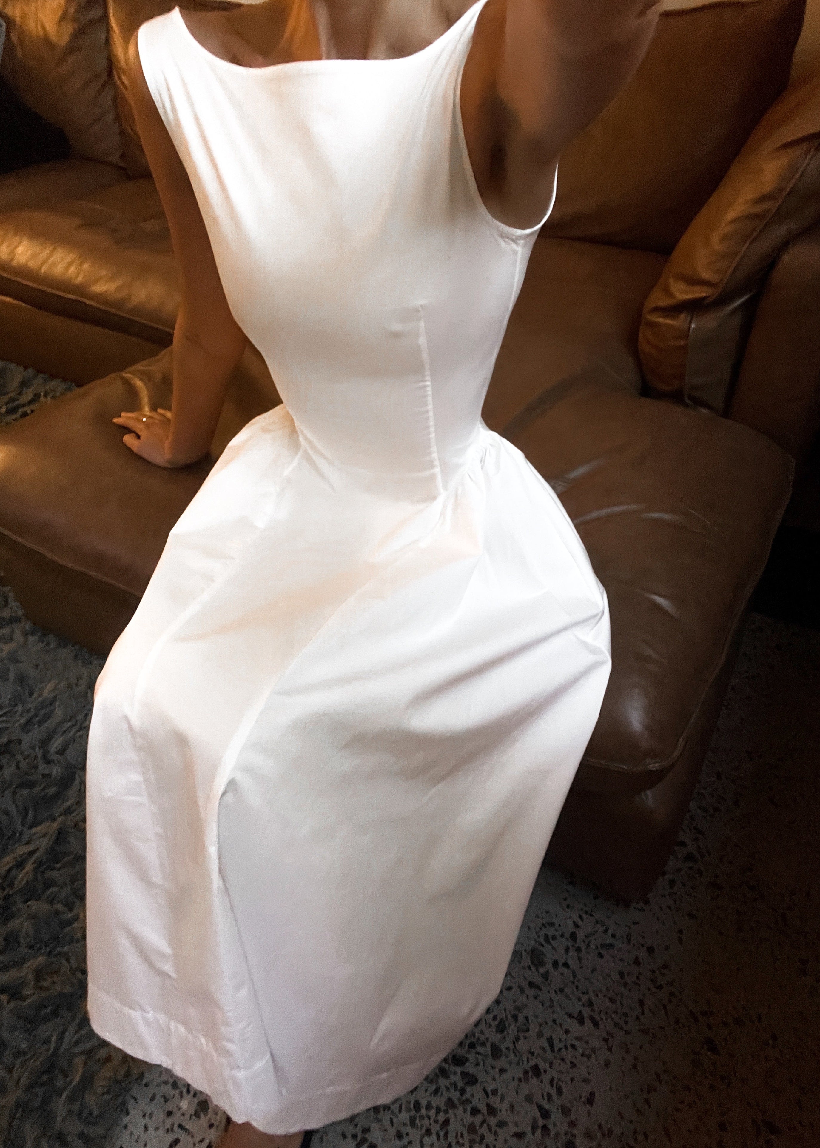 Jacqueline Dress - White  GEMMACHIC