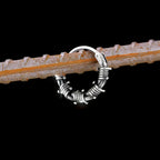Barb Wire Hoop Earrings  GEMMACHIC
