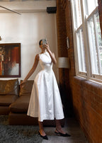 Jacqueline Dress - White  GEMMACHIC