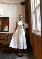 Jacqueline Dress - White  GEMMACHIC