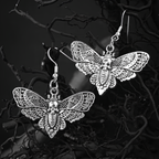 Moth Earrings  GEMMACHIC