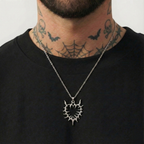 Corrupted Heart Necklace  GEMMACHIC