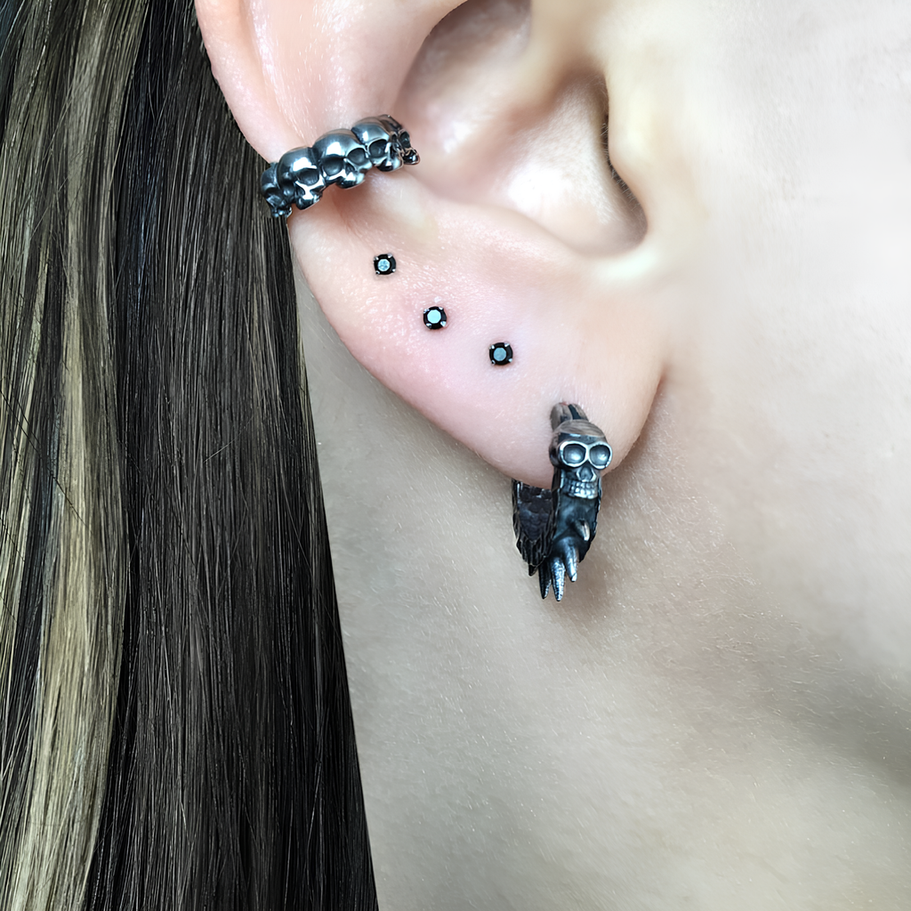 Crypt Keeper Earrings  GEMMACHIC