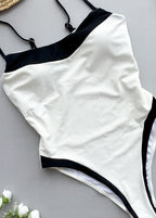 Contour Edge One Piece Swimsuit ¨C Sculpted Fit Minimal Design  GEMMACHIC