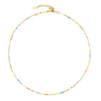 Rainbow Dainty Choker  GEMMACHIC