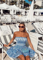 Dolce Dress - Blue  GEMMACHIC