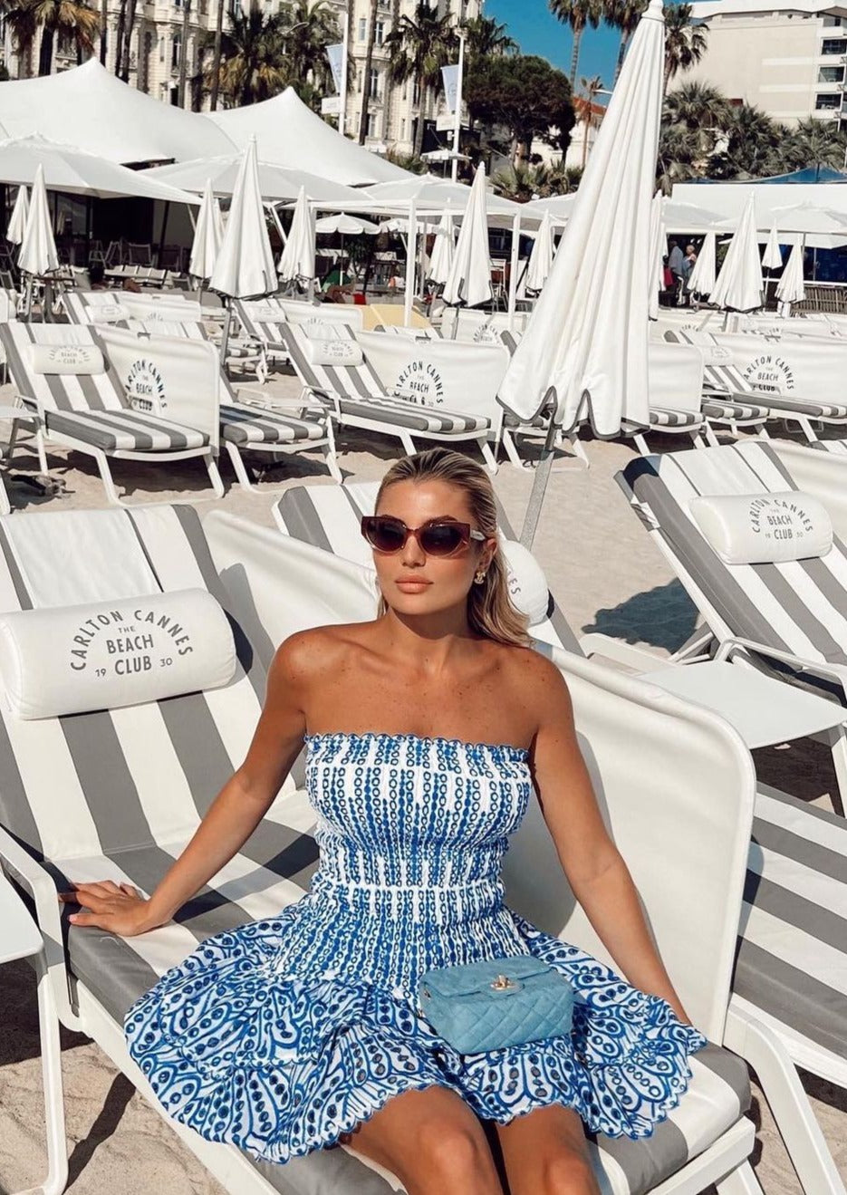 Dolce Dress - Blue  GEMMACHIC