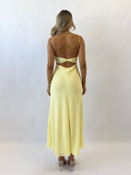 Noah Midi Dress - Yellow  GEMMACHIC