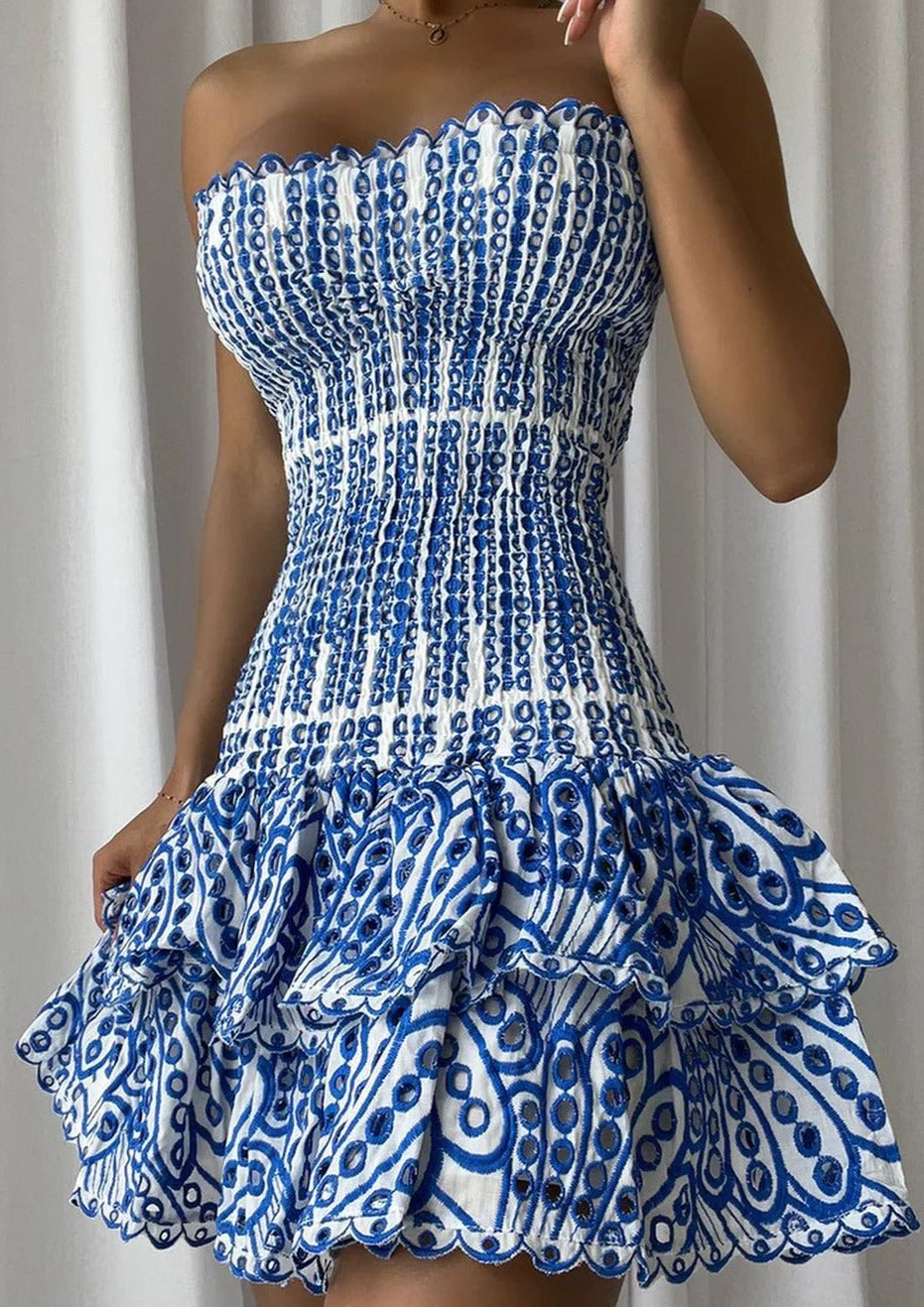 Dolce Dress - Blue  GEMMACHIC