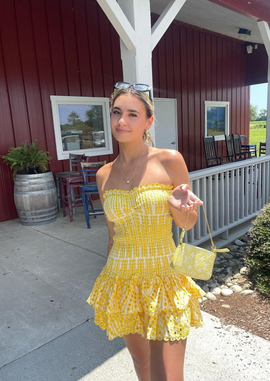 Dolce Dress - Yellow  GEMMACHIC