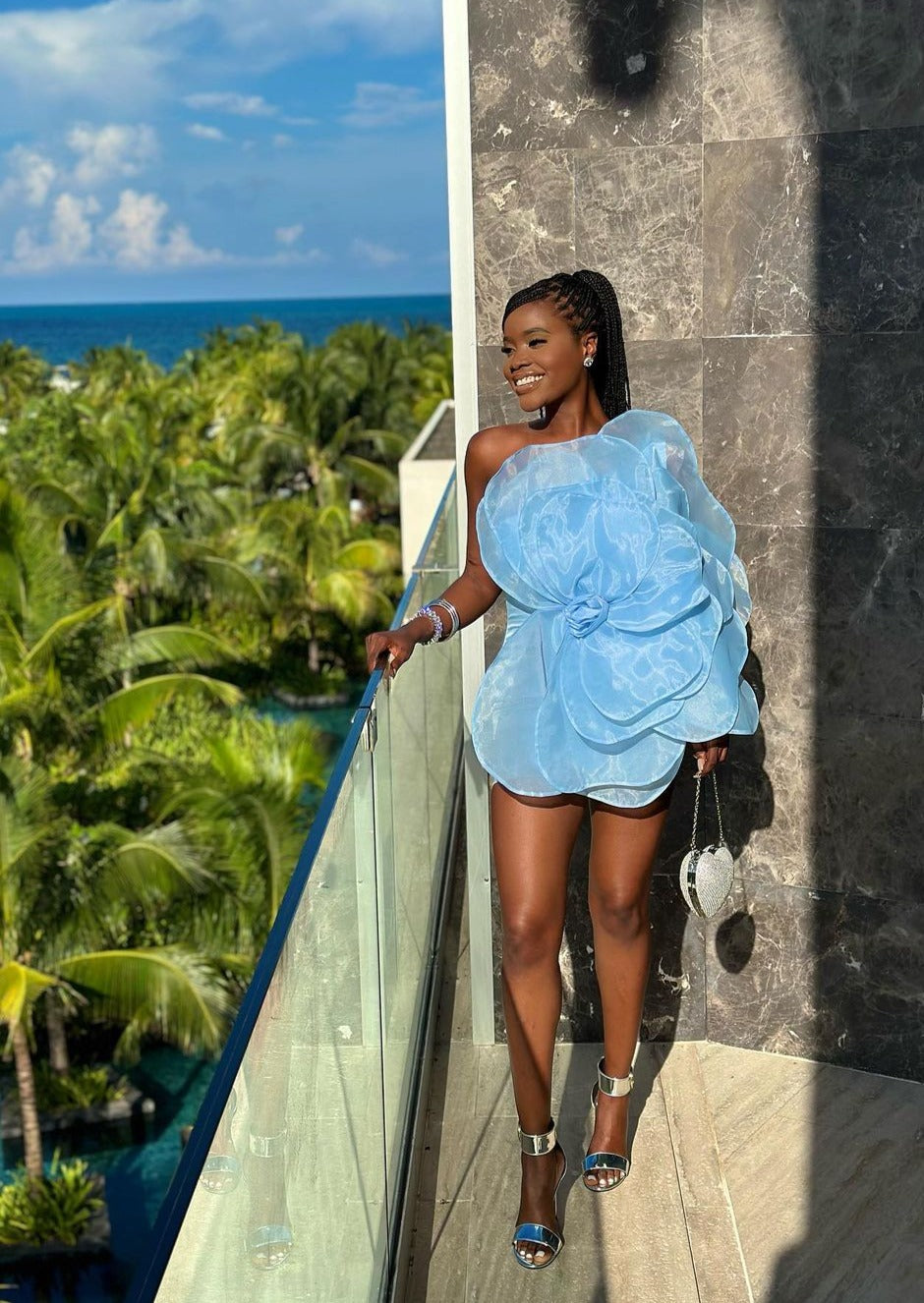 Eden Dress - Powder Blue  GEMMACHIC