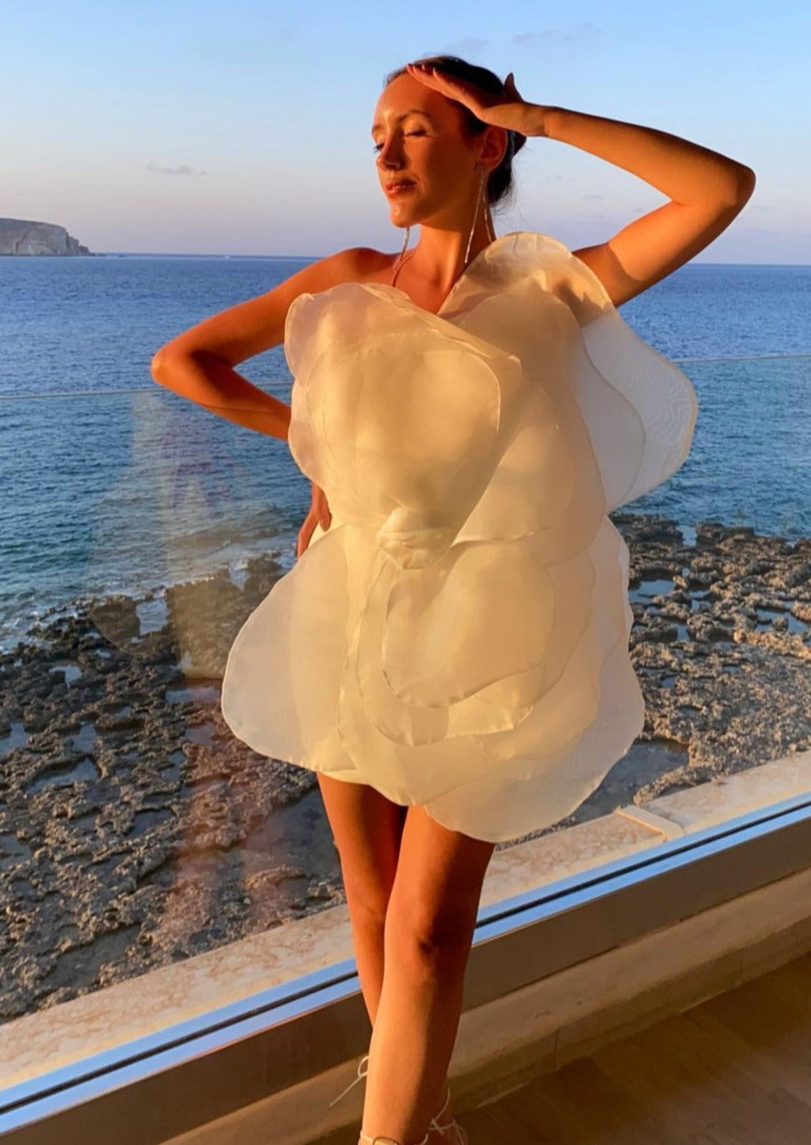 Eden Dress - White  GEMMACHIC