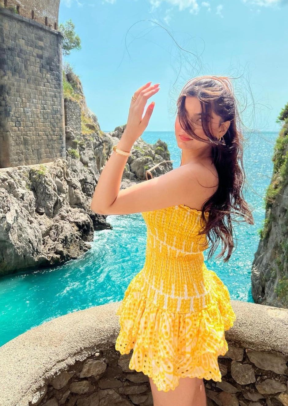 Dolce Dress - Yellow  GEMMACHIC