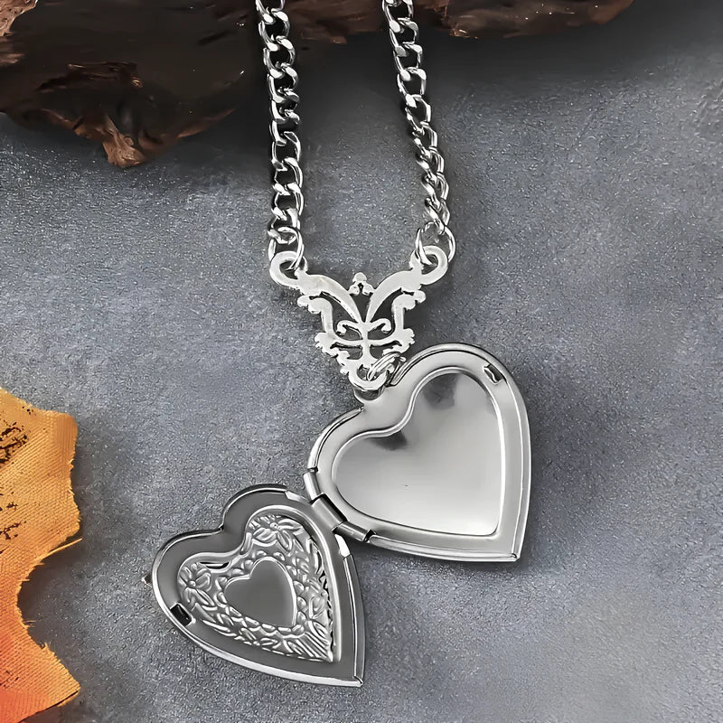 Bat Locket Necklace  GEMMACHIC