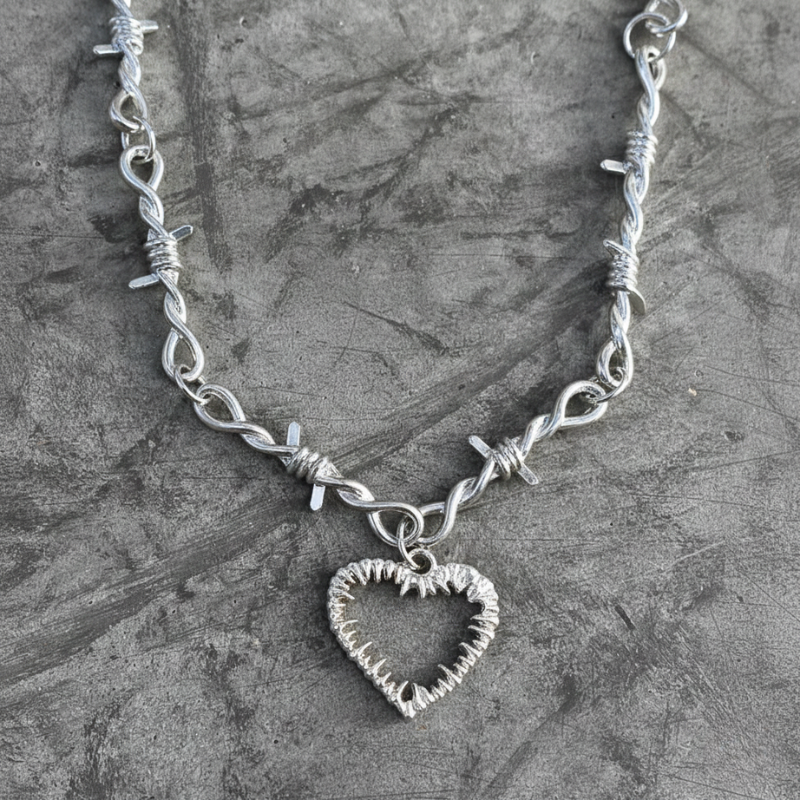 Barbed Love Necklace  GEMMACHIC