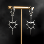 Heart of Thorns Earrings  GEMMACHIC