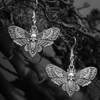 Moth Earrings  GEMMACHIC