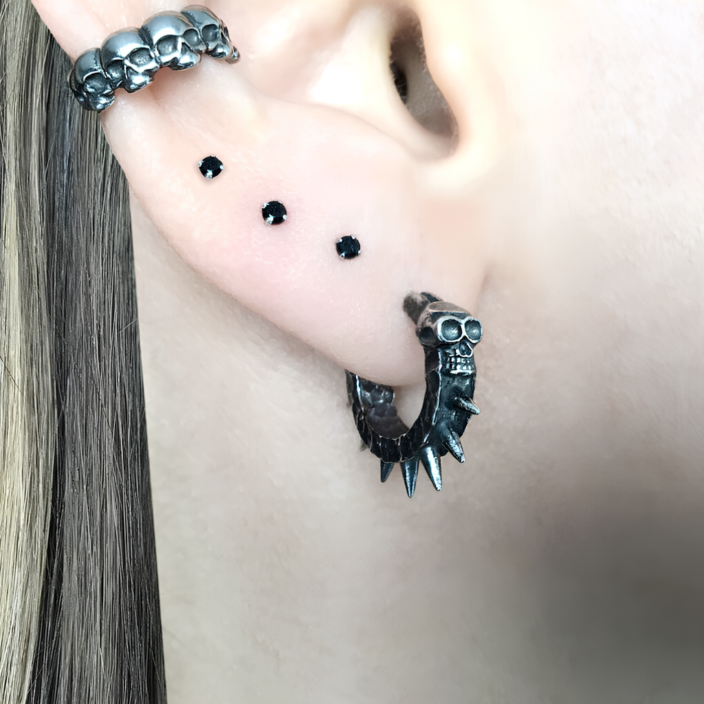 Crypt Keeper Earrings  GEMMACHIC