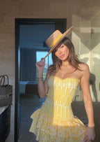 Dolce Dress - Yellow  GEMMACHIC