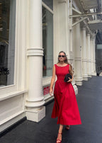 Jacqueline Dress - Red  GEMMACHIC