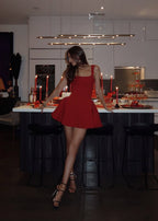 Vivienne Dress - Scarlet  GEMMACHIC