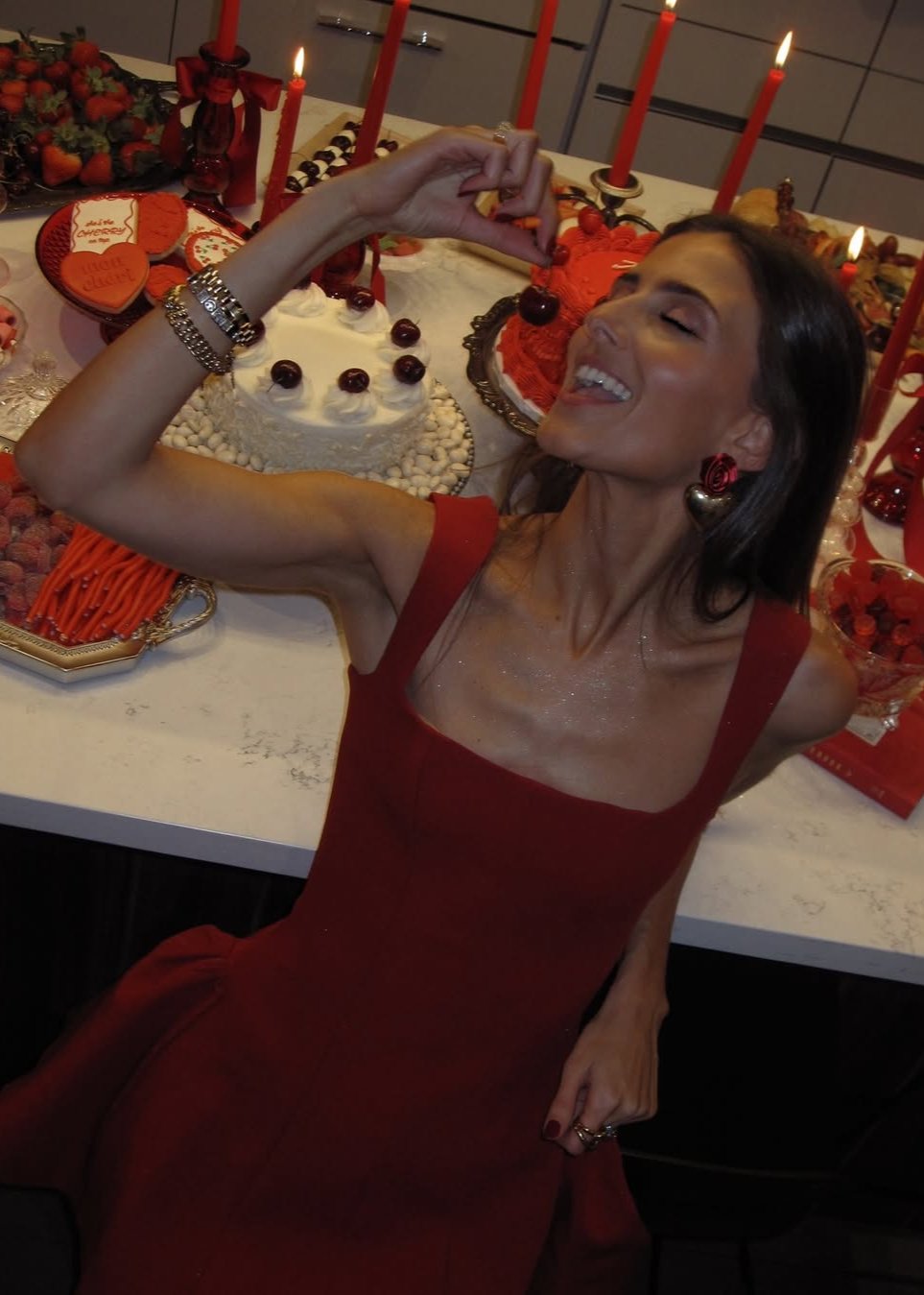 Vivienne Dress - Scarlet  GEMMACHIC