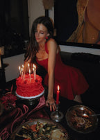 Vivienne Dress - Scarlet  GEMMACHIC