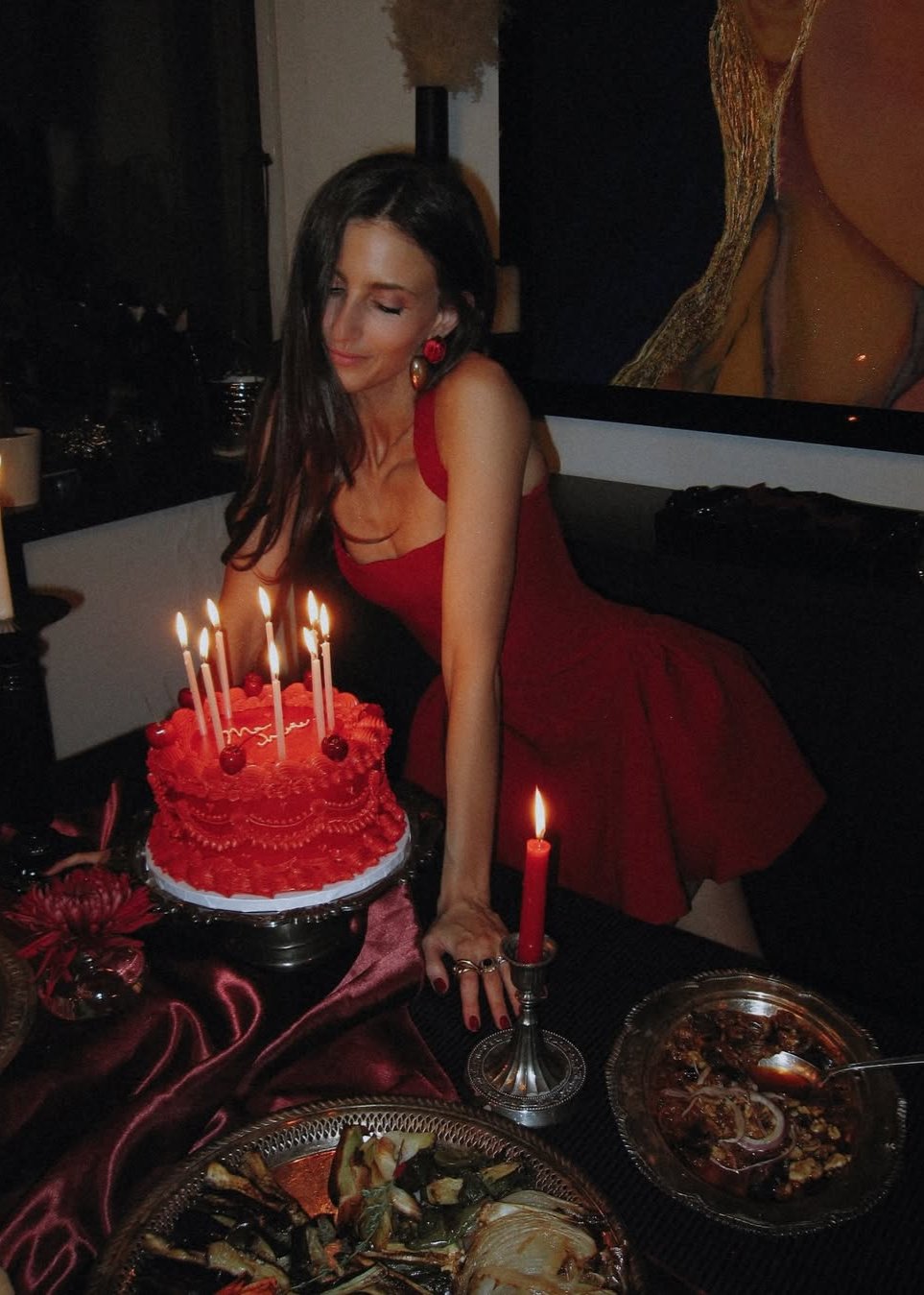 Vivienne Dress - Scarlet  GEMMACHIC