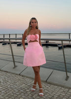 Valencia Dress - Baby Pink  GEMMACHIC