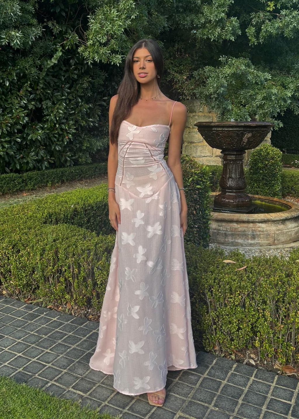 Mallorca Dress - Pink  GEMMACHIC