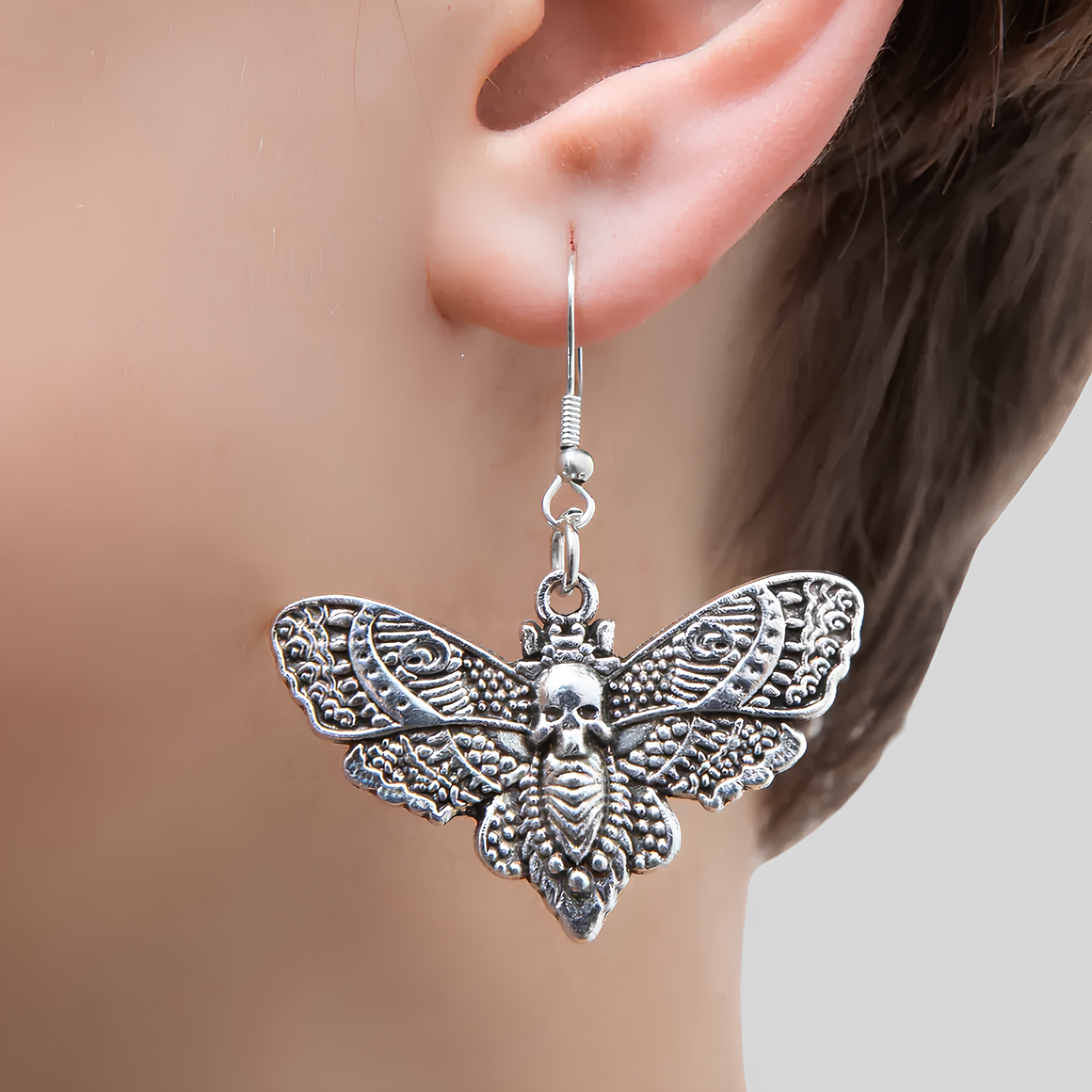 Moth Earrings  GEMMACHIC