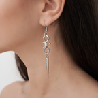 Barbspike Earrings  GEMMACHIC