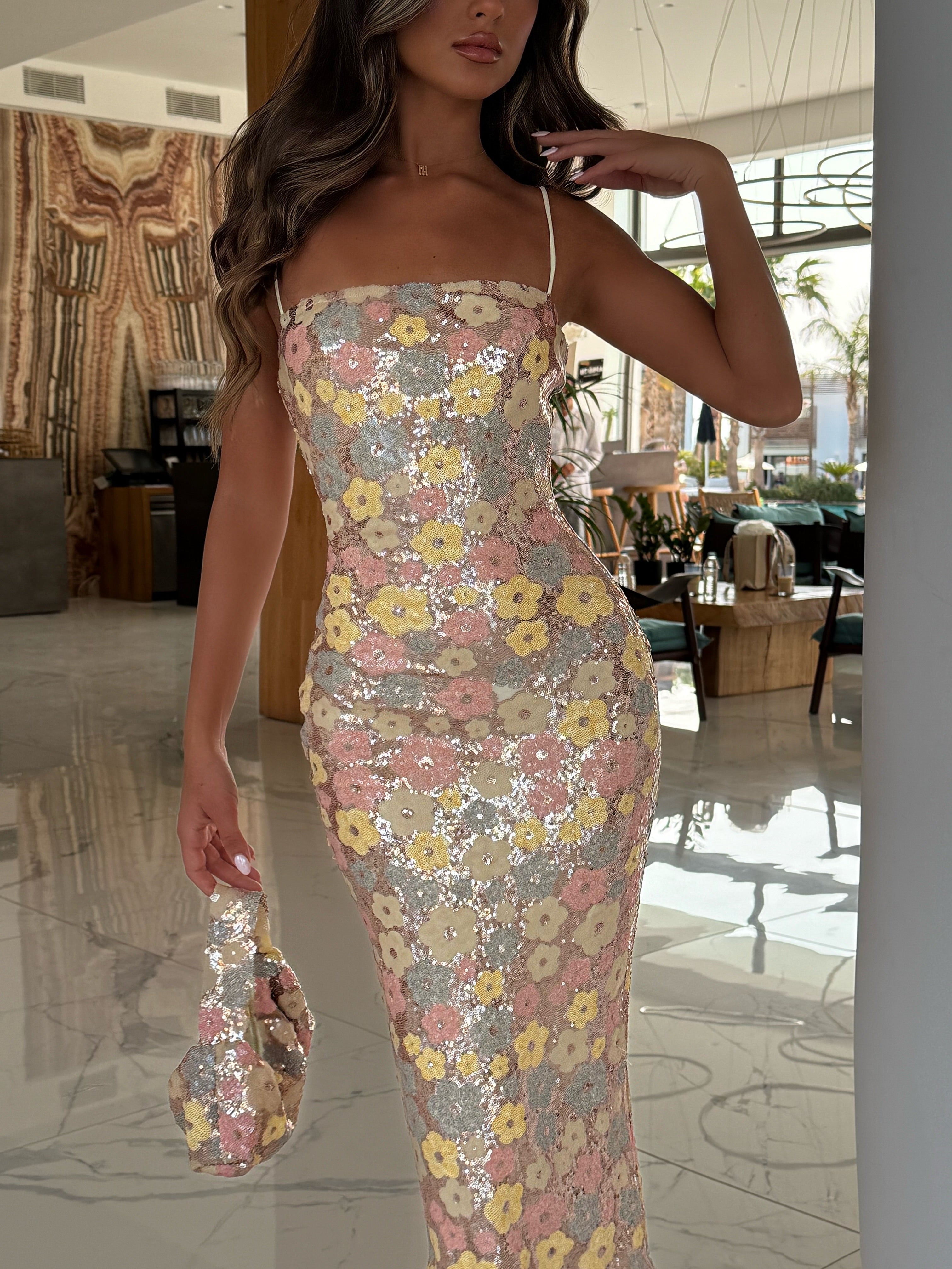 Prim Dress & Bag - Champagne  GEMMACHIC