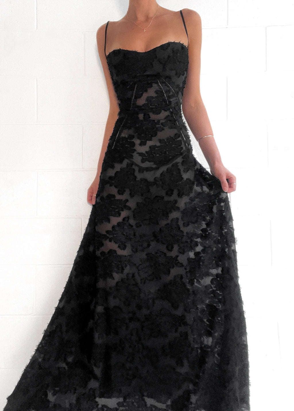 Mallorca Dress - Black  GEMMACHIC