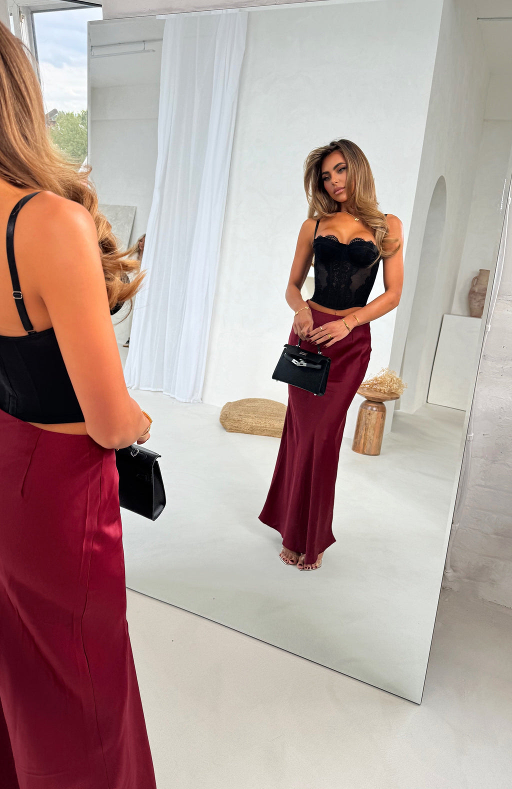 Gio Corset Top - Black  GEMMACHIC