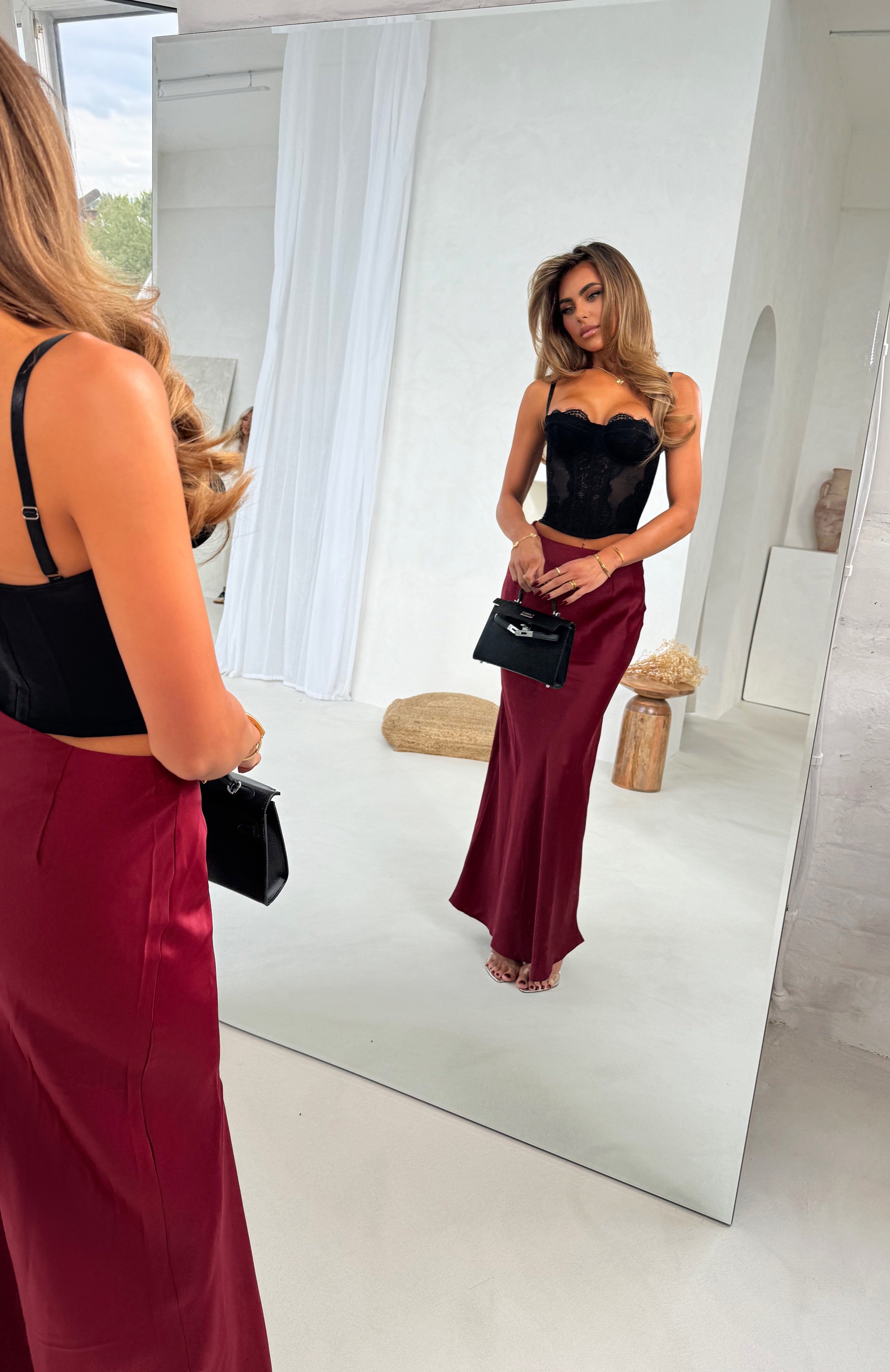 Gio Corset Top - Black  GEMMACHIC